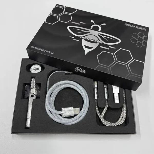 Nvsion split dual 8k cable