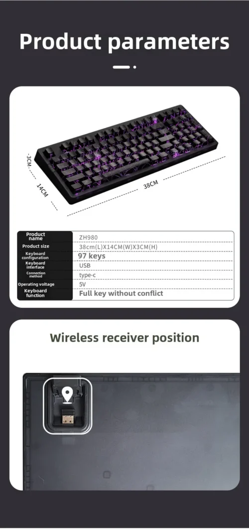 ZH980 Mechanical Keyboard