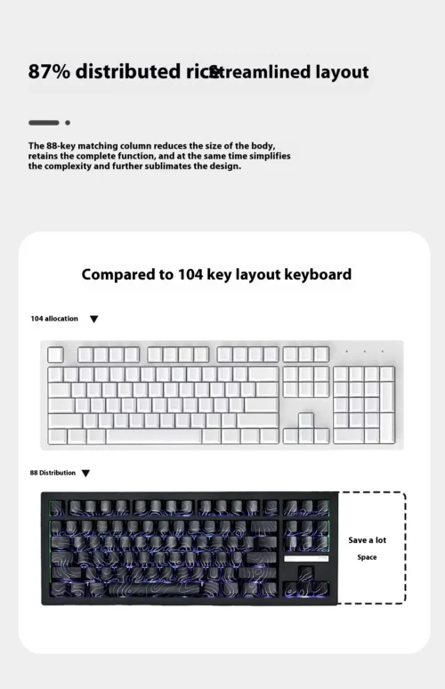 ZH870 Mechanical Keyboard