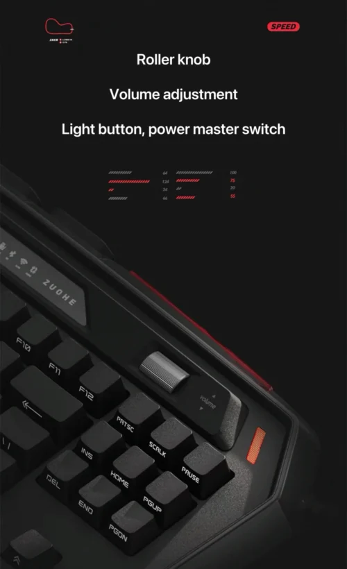 Zorher MAX870 Mechanical Keyboard