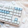 Ethereal Snow Custom Keycaps