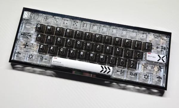 HJamlCubUAAYGdU M2 Metal Croheart Custom Keycaps
