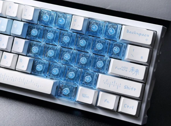 Ethereal Snow Custom Keycaps