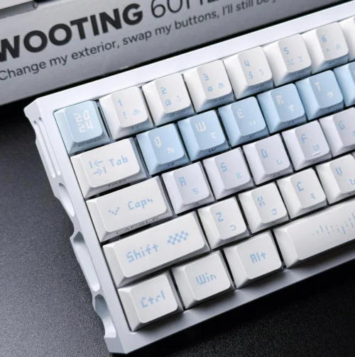 Ethereal Snow Custom Keycaps