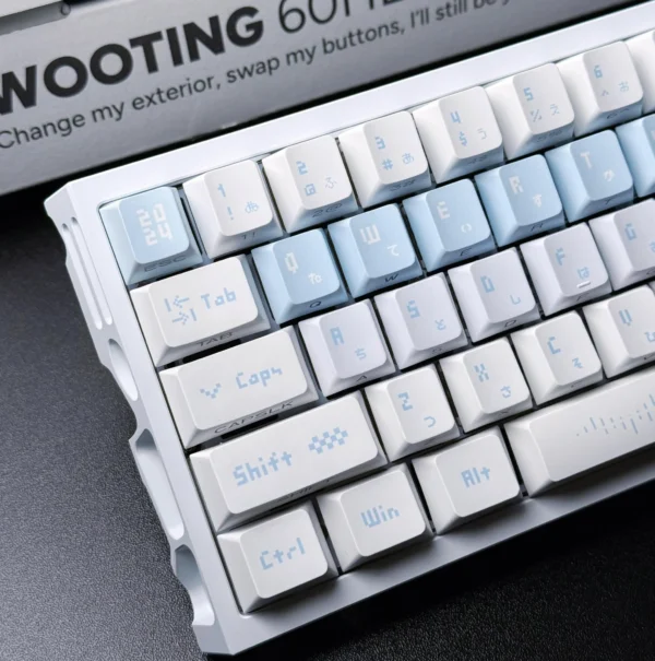 Ethereal Snow Custom Keycaps
