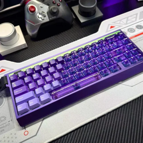 Gradient Transparent Custom Keycaps