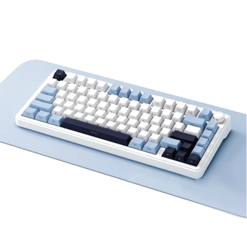 M75蓝白色透明 XM M75 Mechanical Keyboard