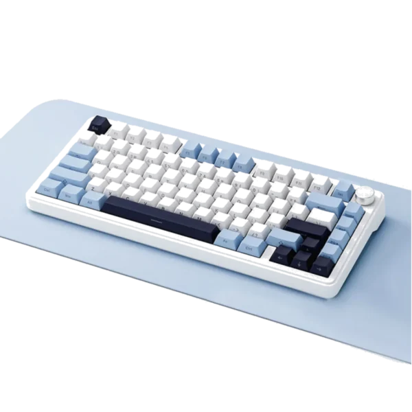 M75蓝白色透明 XM M75 Mechanical Keyboard