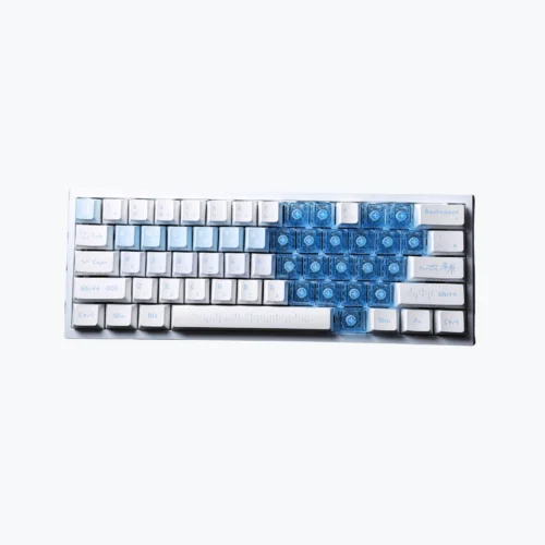 Ethereal Snow Custom Keycaps