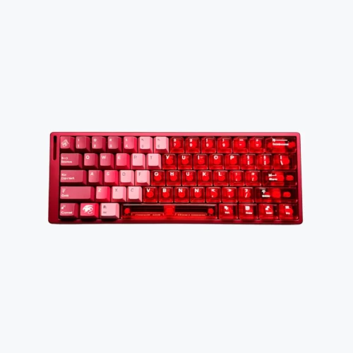 Gradient Transparent Custom Keycaps