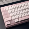 Pink Ice Cream Custom Keycaps