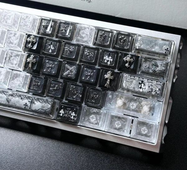 Lace Cross Artisan Custom Keycaps