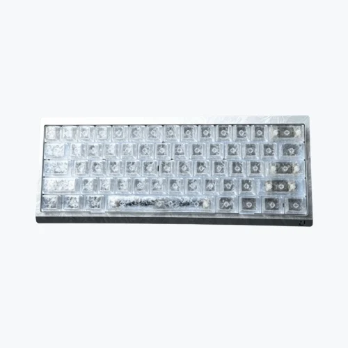 Frosted Crackle Custom Keycaps