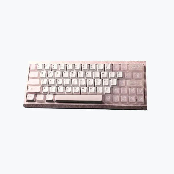 Pink Ice Cream Custom Keycaps
