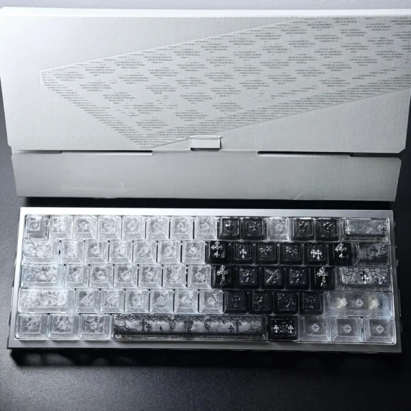 Lace Cross Artisan Custom Keycaps