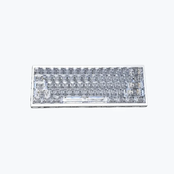 Gradient clear (7) Galaxy Prism Refract Custom Keycaps