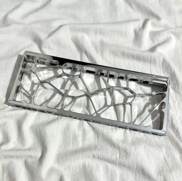 Polished Hollow Aluminium Keyboard Case