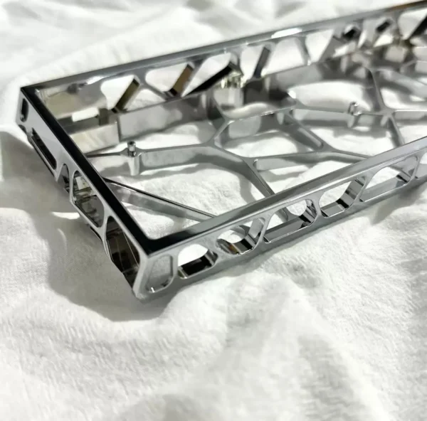 Polished Hollow Aluminium Keyboard Case