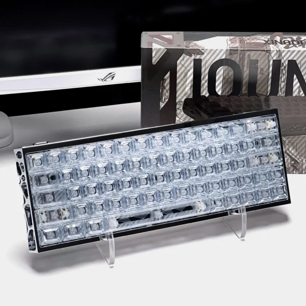Polished Hollow Aluminium Keyboard Case