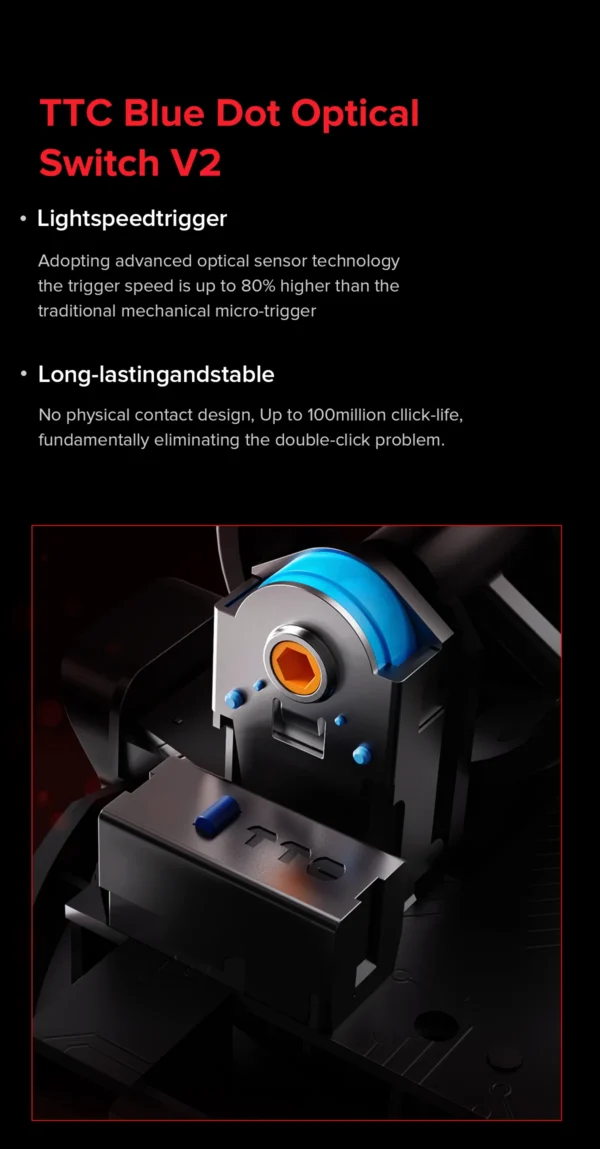 Delux M800 Mini Gaming Mouse