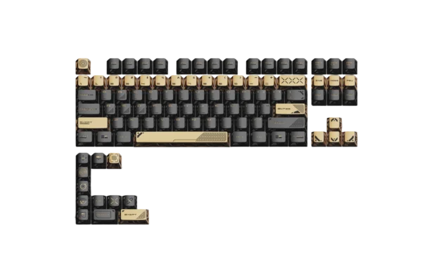 Space Metal Orbit Keycaps