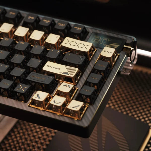 Space Metal Orbit Keycaps