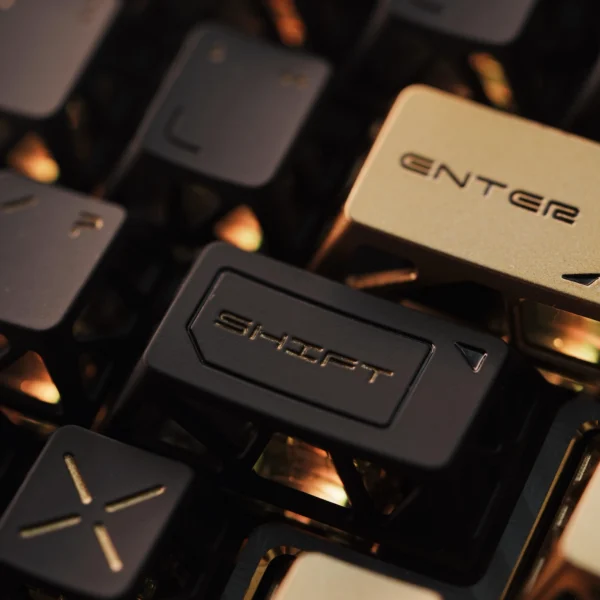 Space Metal Orbit Keycaps
