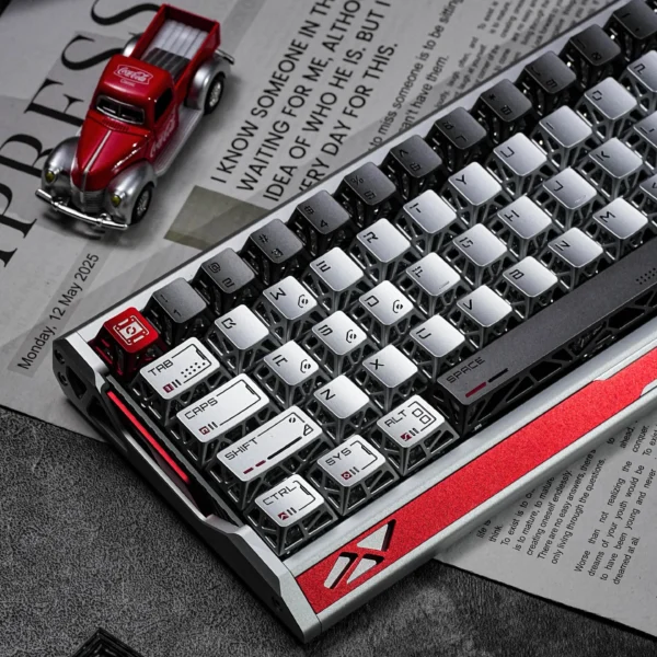 Space Metal Orbit Keycaps