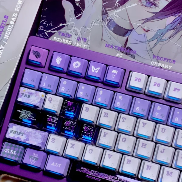 PAS-002 Phantom Anime Custom Keycaps