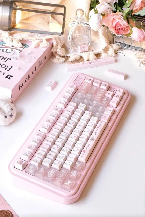 Rosy Epistle Custom Keycaps