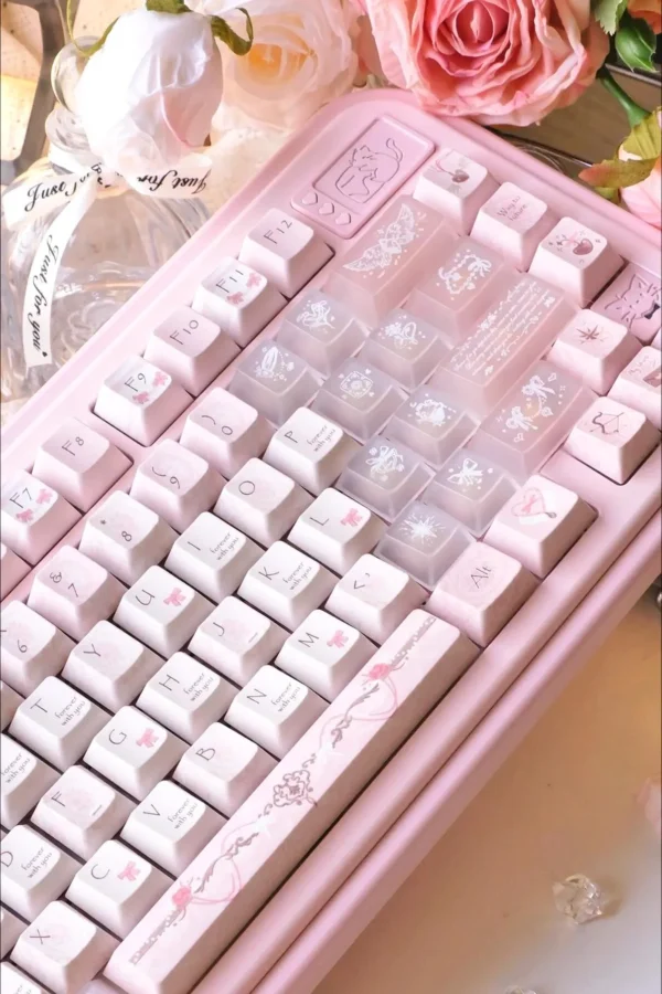 Rosy Epistle Custom Keycaps