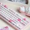 Serenade Blush Cerulean Keycaps