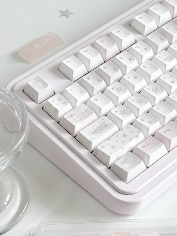 Tender Whisper Blush Keycaps