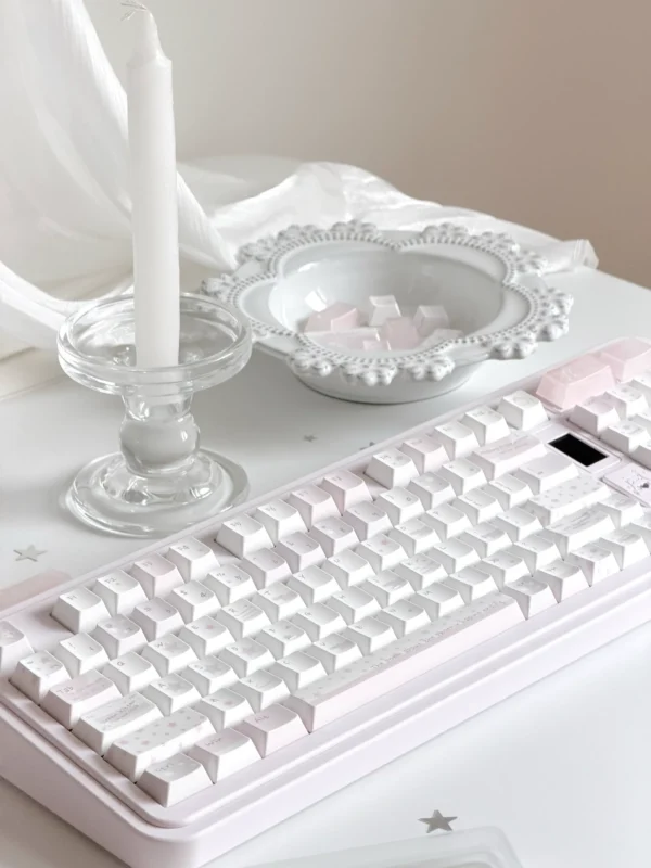 Tender Whisper Blush Keycaps