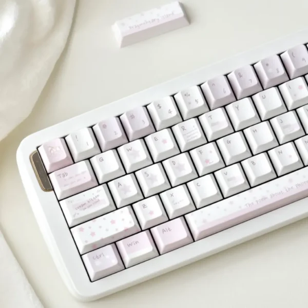 Tender Whisper Blush Keycaps
