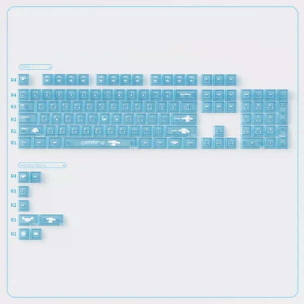 PAS-005 Phantom Anime Custom Keycaps