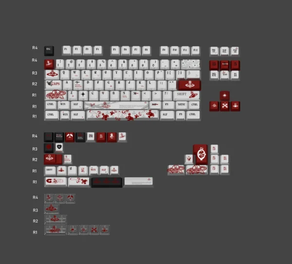 Stellaris Cosmic Orbital Keycaps