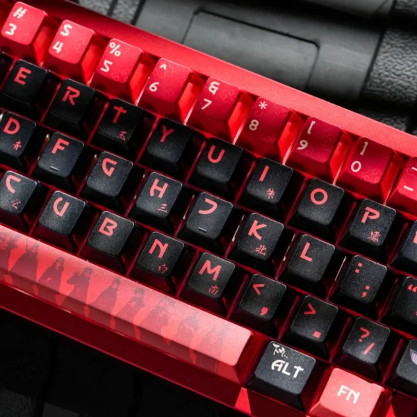 Xiao Crimson Cloud Keycaps