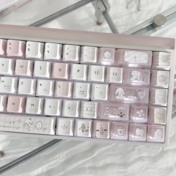 IMG_9863 Twilight Reverie Blush Keycaps