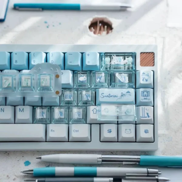 Santorini Azure Keycaps