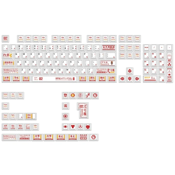 PAS-007 Phantom Anime Custom Keycaps